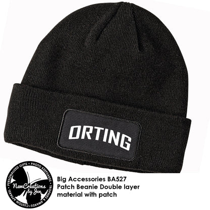 PG2024 Gorro con parche artístico