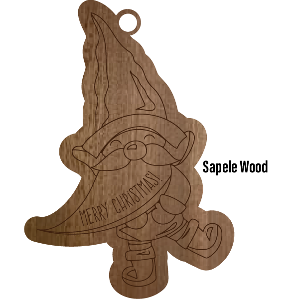 Custom Shaped Wood Ornament