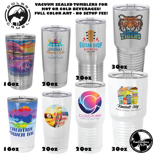 Vasos de acero inoxidable