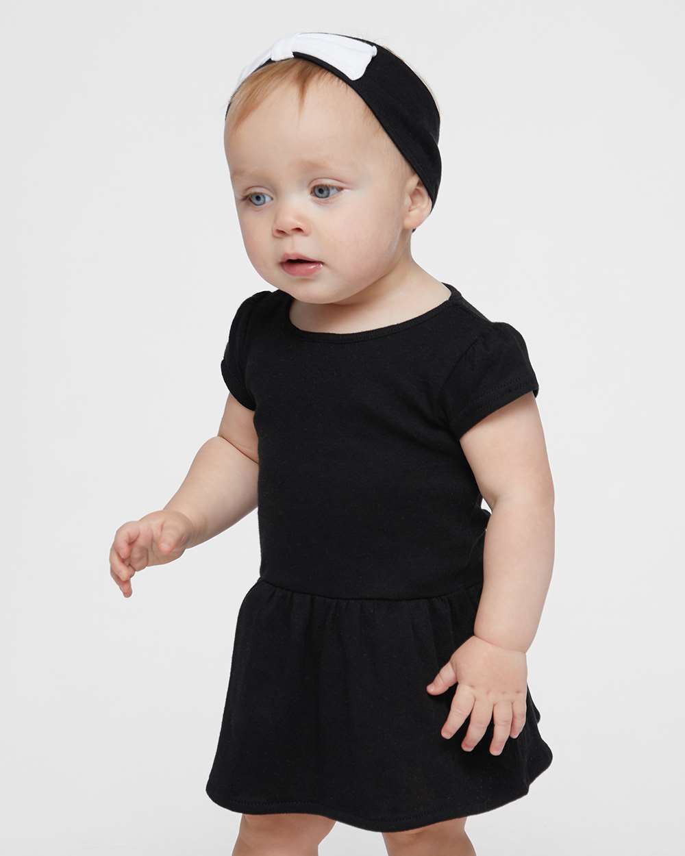 Vestido de canalé para bebé de 6 a 24 meses