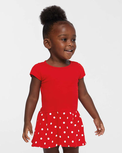 Vestido de canalé para bebé de 6 a 24 meses