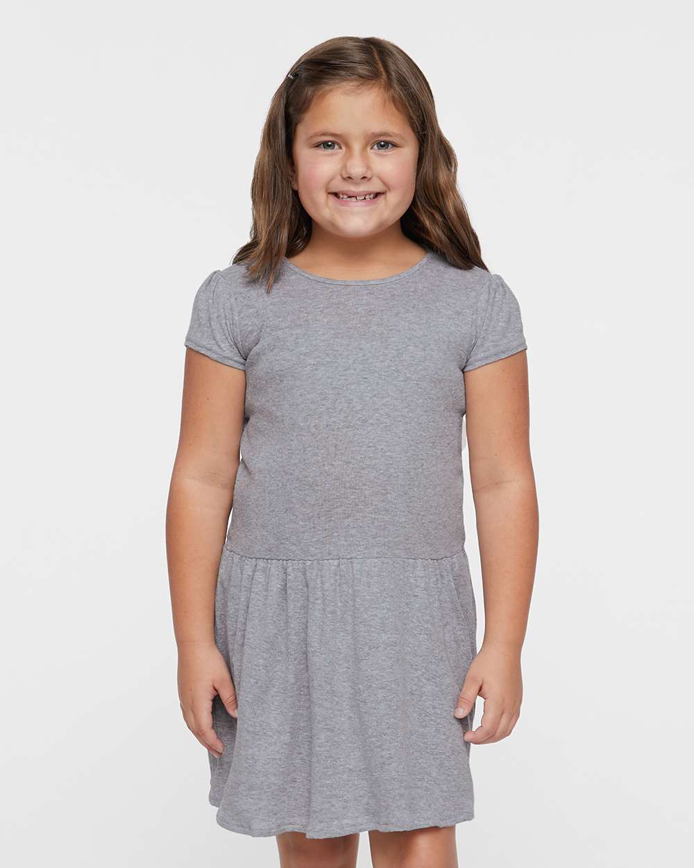 Toddler Baby Rib Dress 2T-5-6
