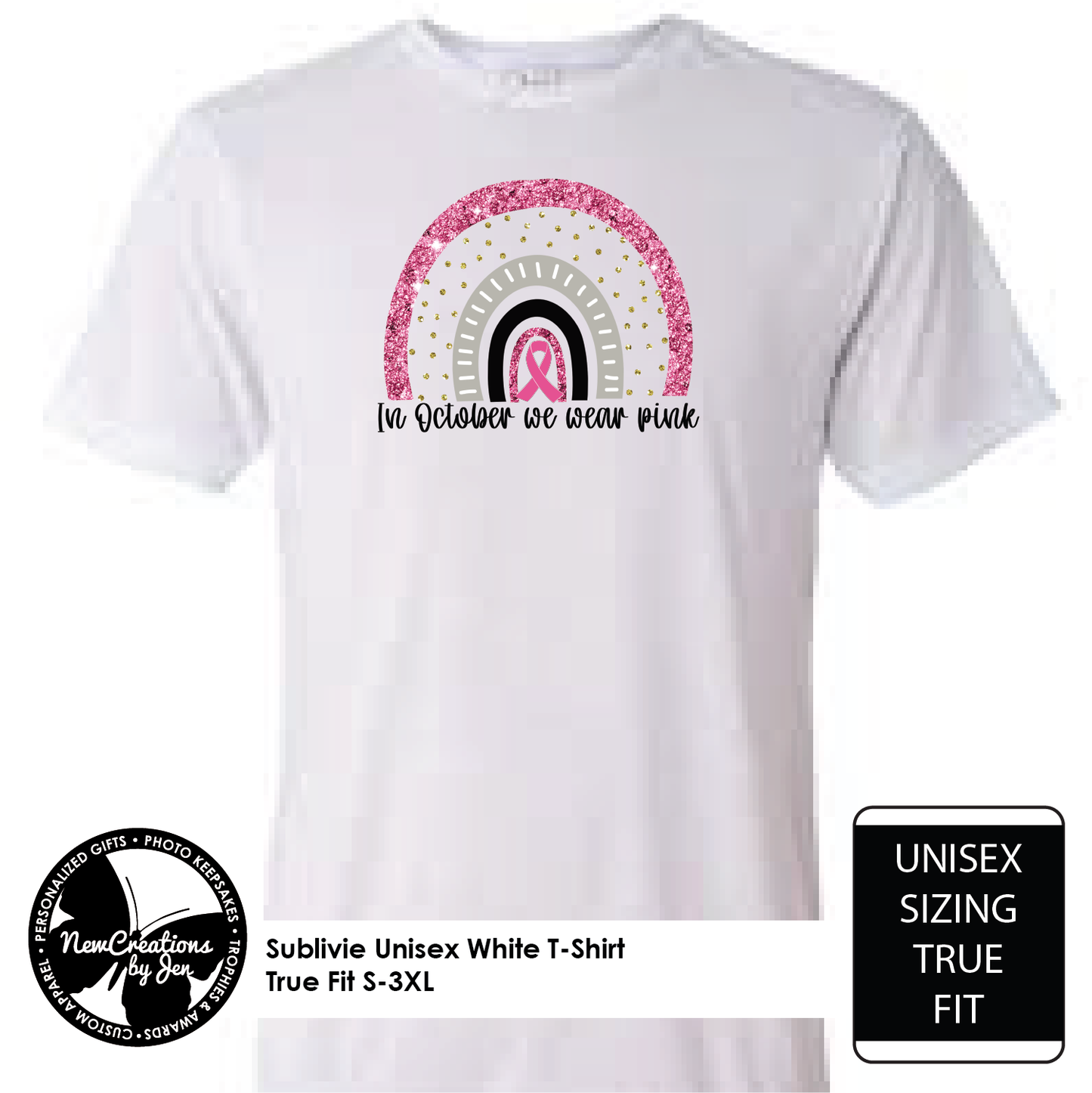 We Wear Pink Rainbow