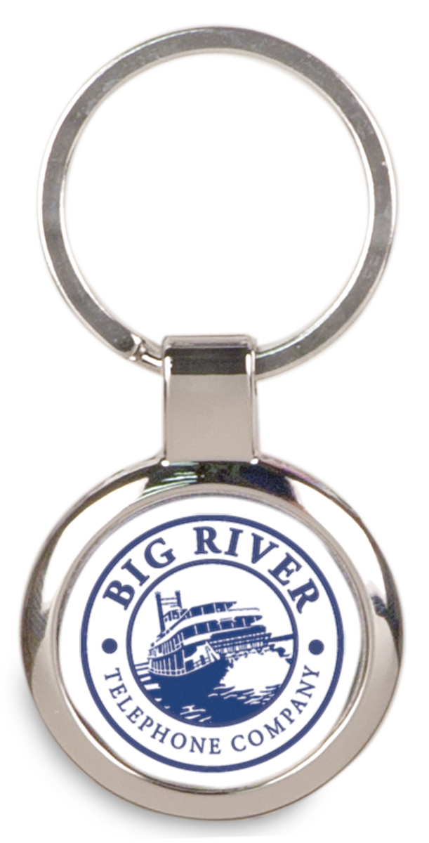 Full Color Round Keychain