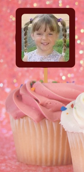 Adornos para cupcakes a todo color