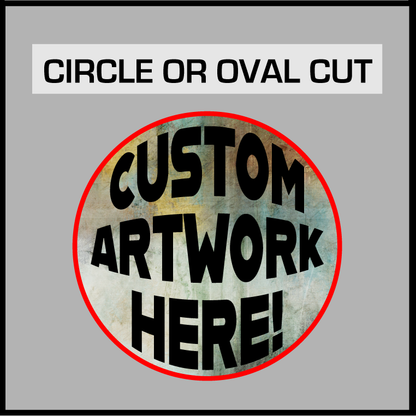 Stickers - Full Color Waterproof - outdoor quality