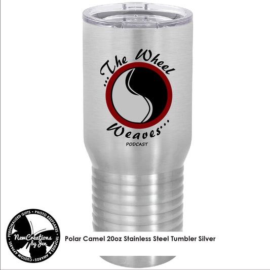 TWW - Vaso de acero inoxidable color camello polar de 20 oz