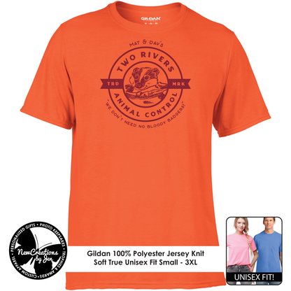 Two Rivers Animal Control - Wheel of Time Inspired  Souvenir Lightweight  Tees