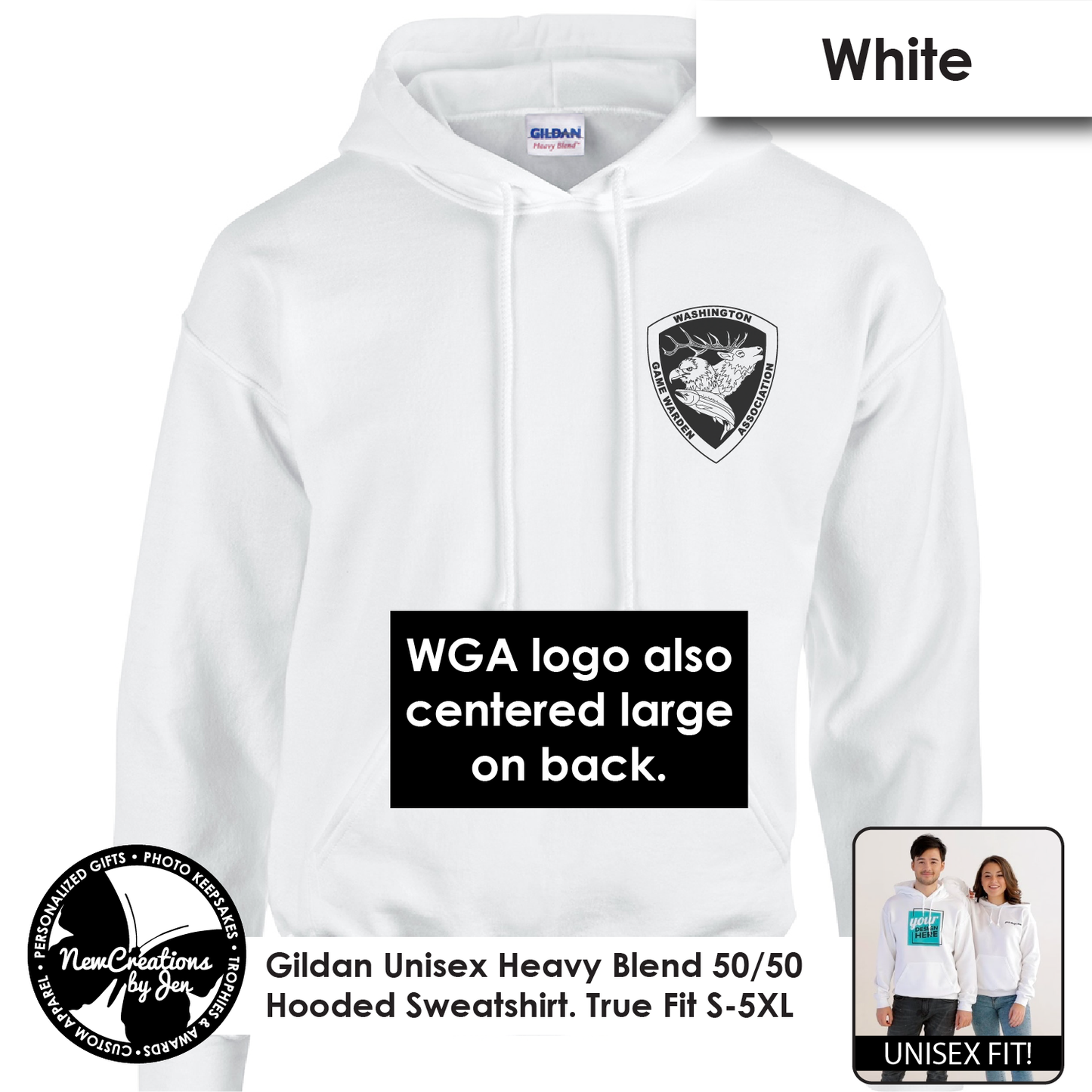 WGA - Vintage Unisex Hoodie