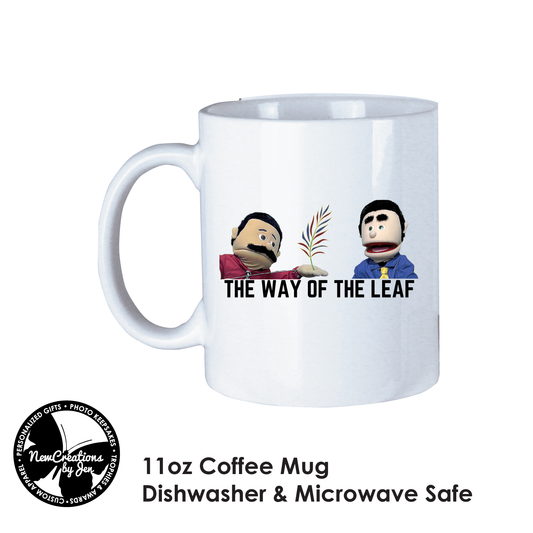Taza de café "El camino de la hoja" - 325 ml