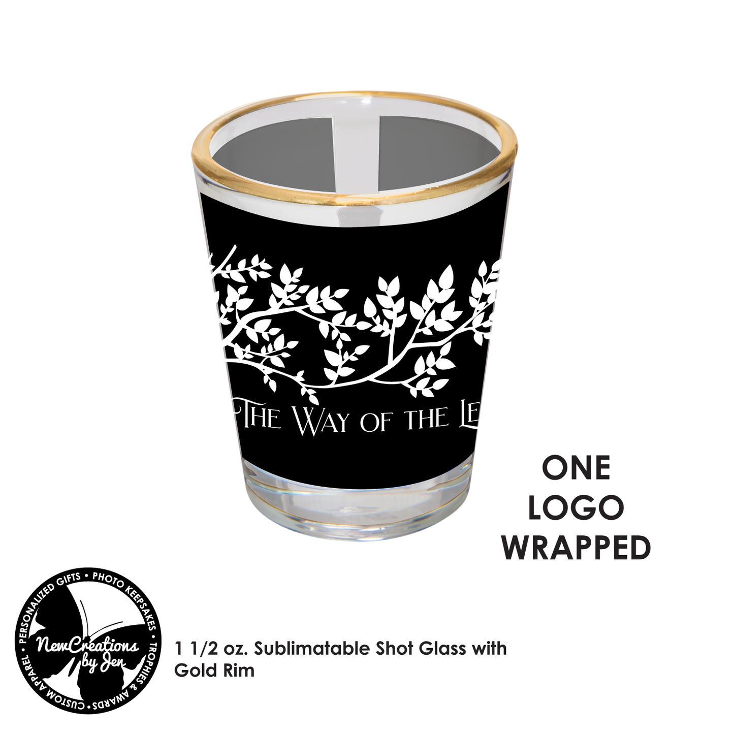 The Way of the Leaf - Shot Glass