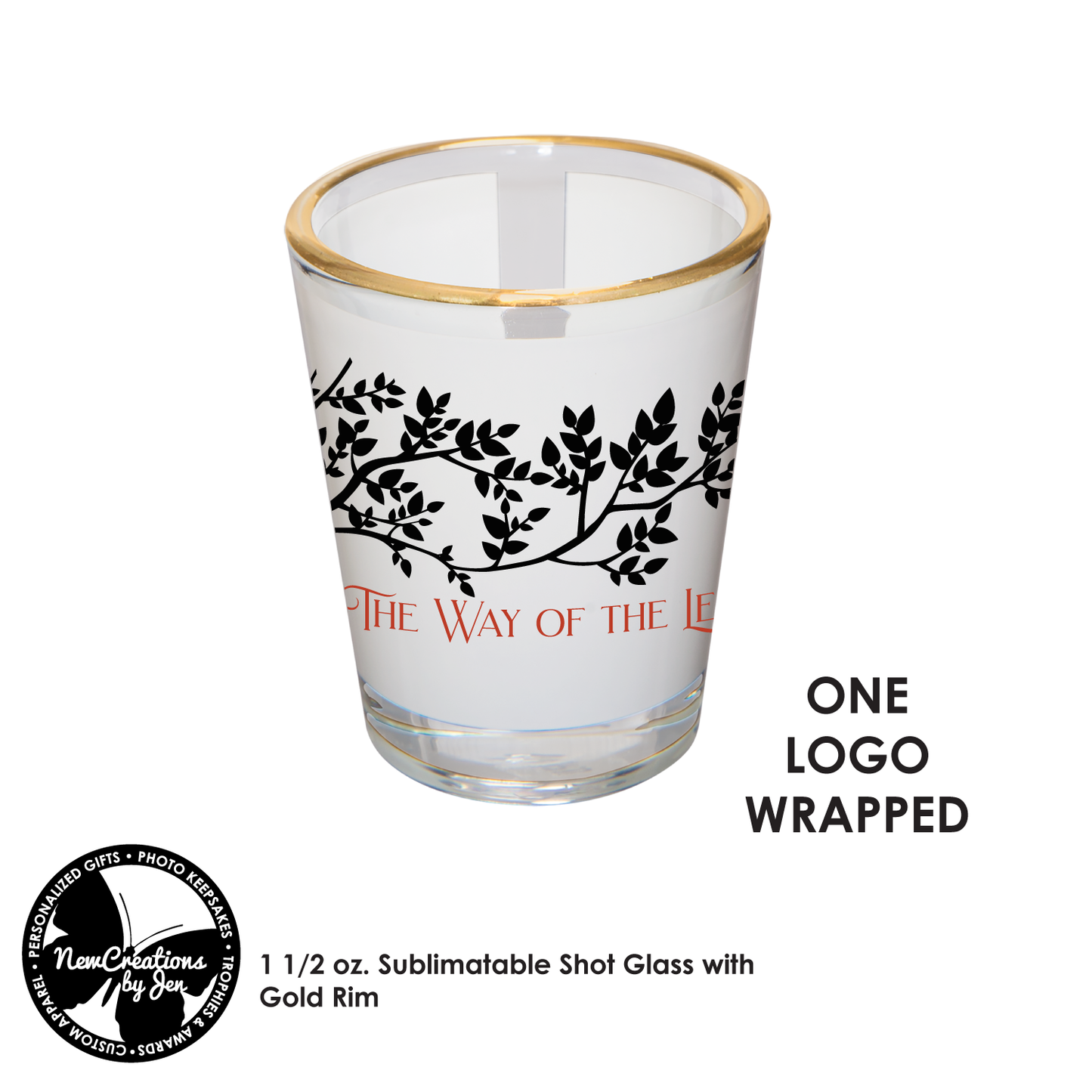 The Way of the Leaf - Shot Glass