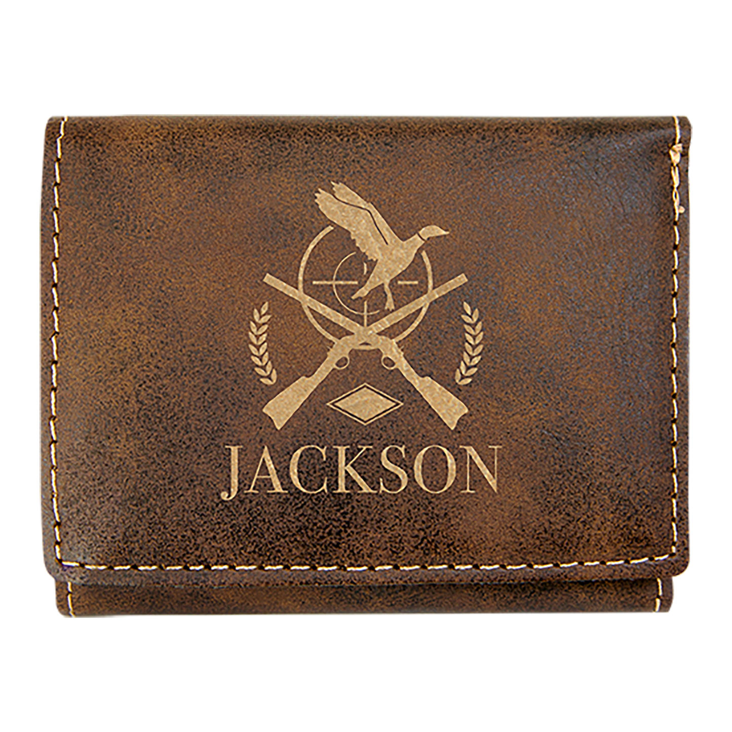 Billetera tríptica personalizada