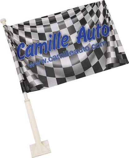 Bandera de coche - Doble cara