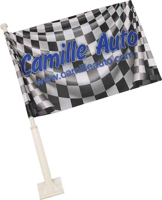 Bandera de coche - Doble cara