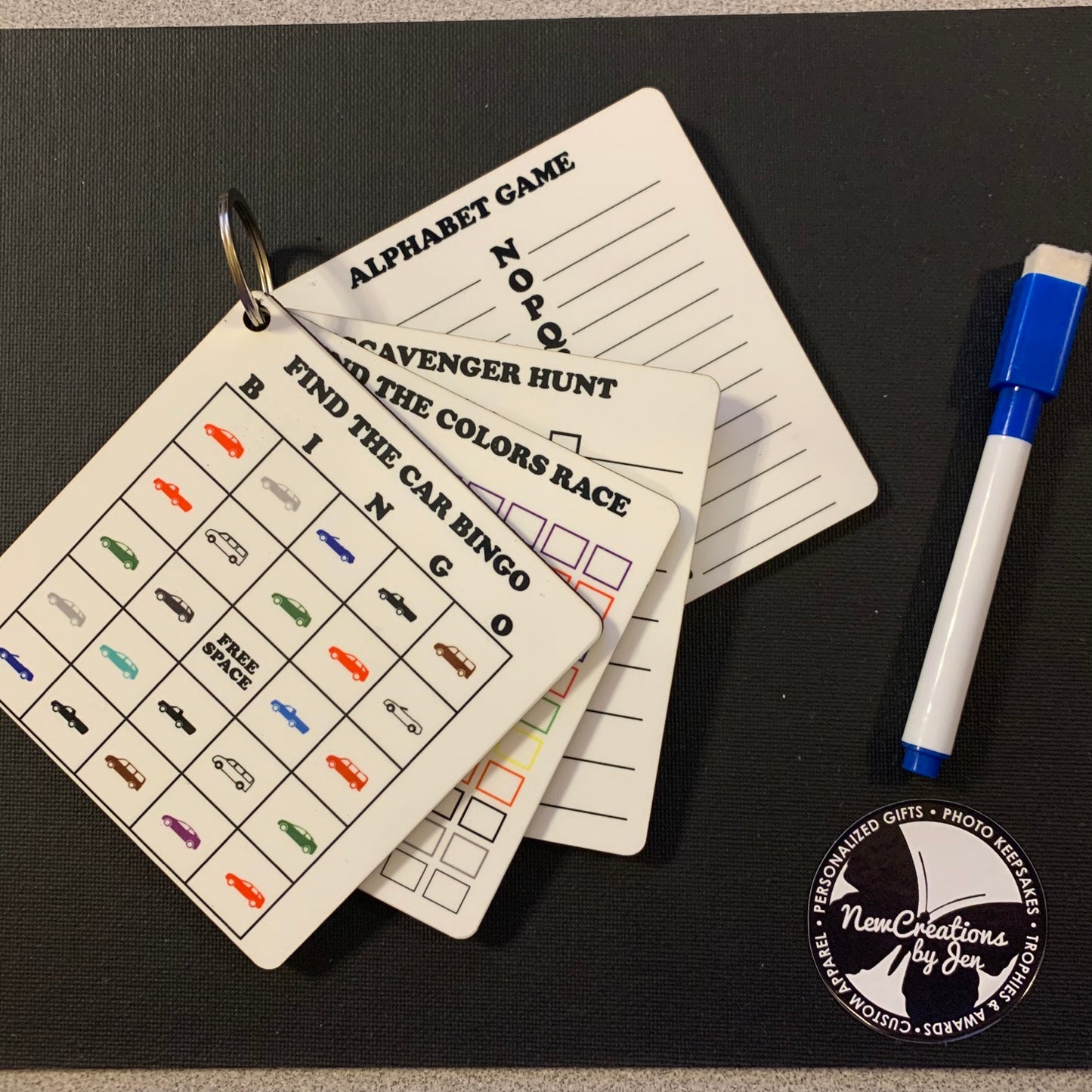 Activity Dry Erase Keyrings