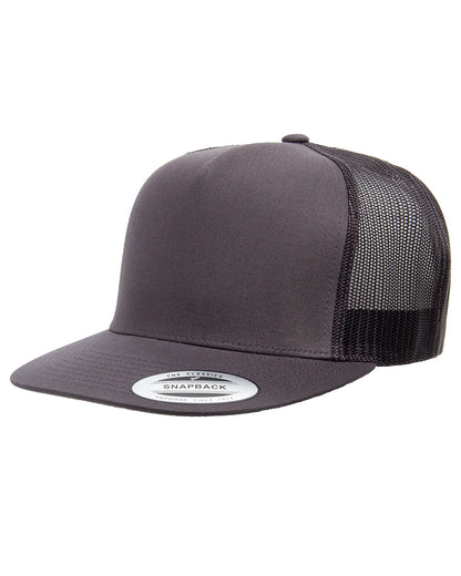 Yupoong Adult 5-Panel Classic Trucker Cap 6006