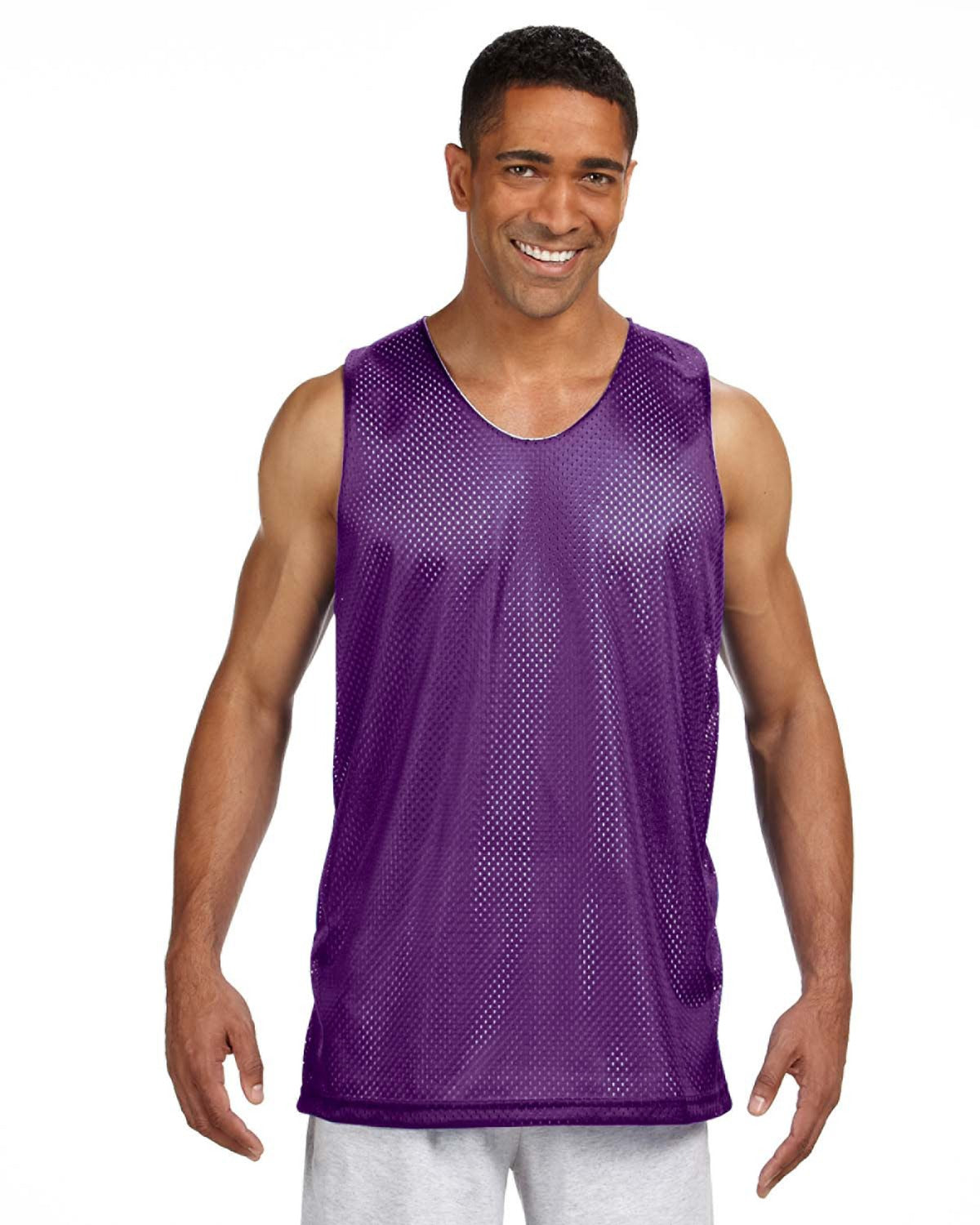 A4 Men's Reversible Mesh Tank