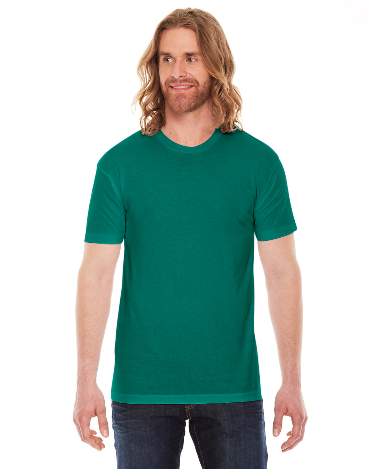 BB401W American Apparel Unisex Poly-Cotton Short-Sleeve Crewneck