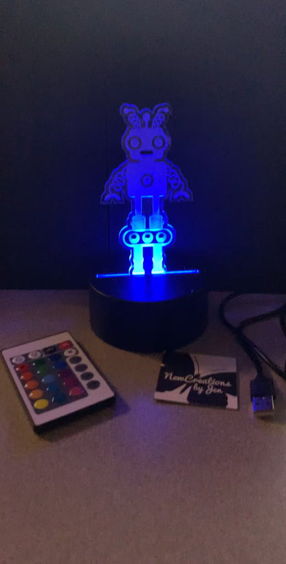 LED Personalized Lamp Display