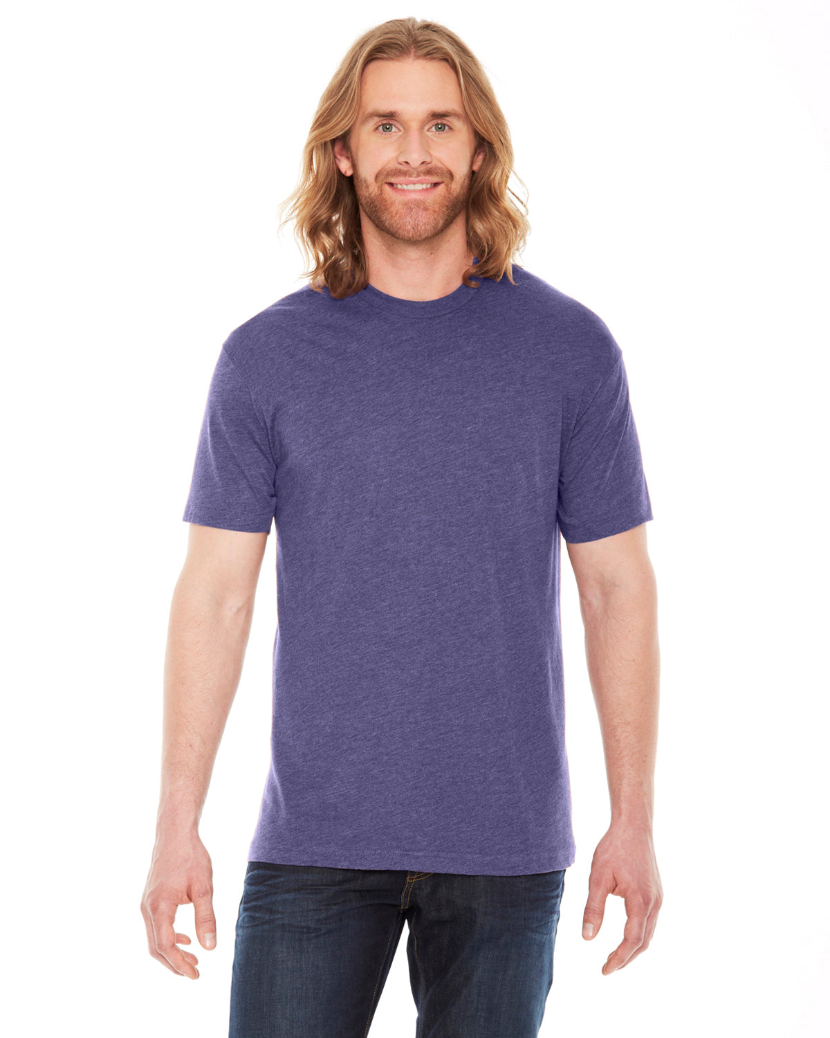 BB401W American Apparel Unisex Poly-Cotton Short-Sleeve Crewneck