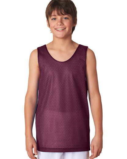 Camiseta de tirantes de malla reversible para jóvenes A4