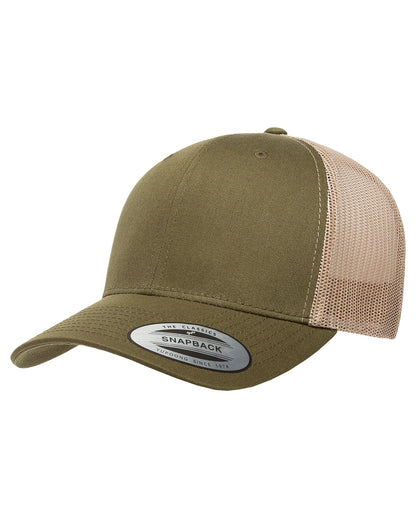 Gorra retro de camionero para adultos Yupoong 6606