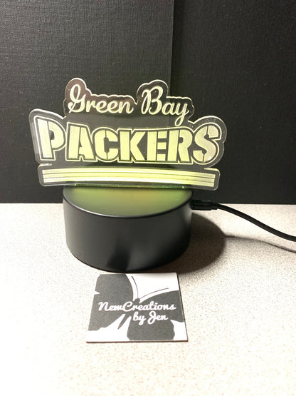 Exhibición de lámpara LED personalizada