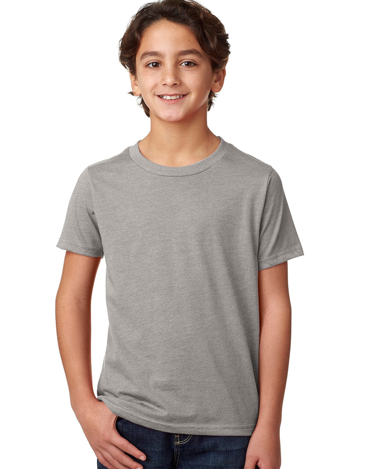 Youth Soft Cotton/Poly Blend T-Shirt Next Level 3312