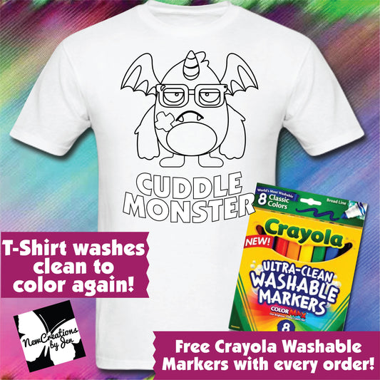 Fun Coloring Shirts COLOR • WASH • REPEAT