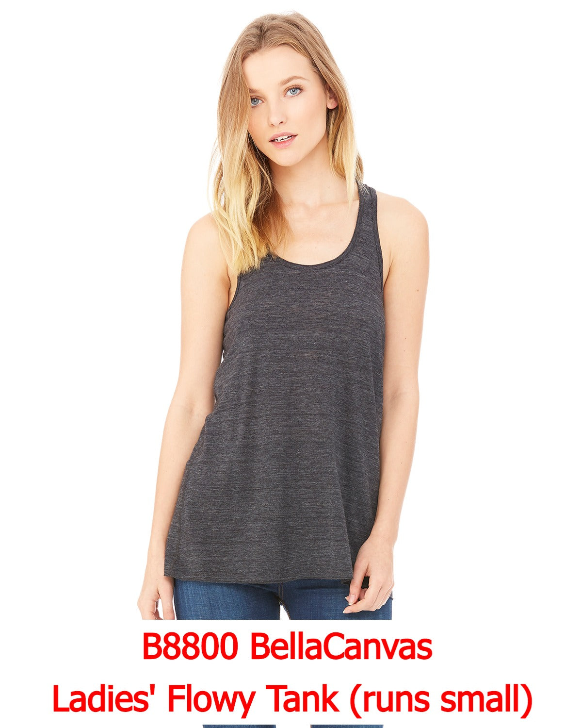 TWR TEAM PAITR - Ladies' Flowy Racerback Tank