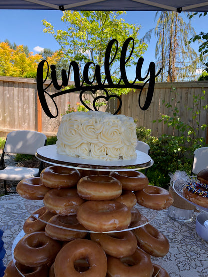Cake Toppers - Wood, Acrylic or Full Color