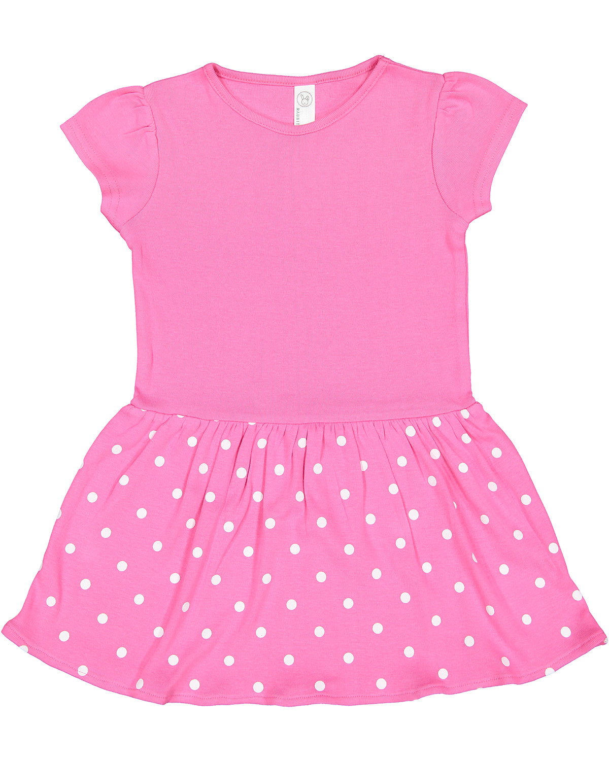 Toddler Baby Rib Dress 2T-5-6