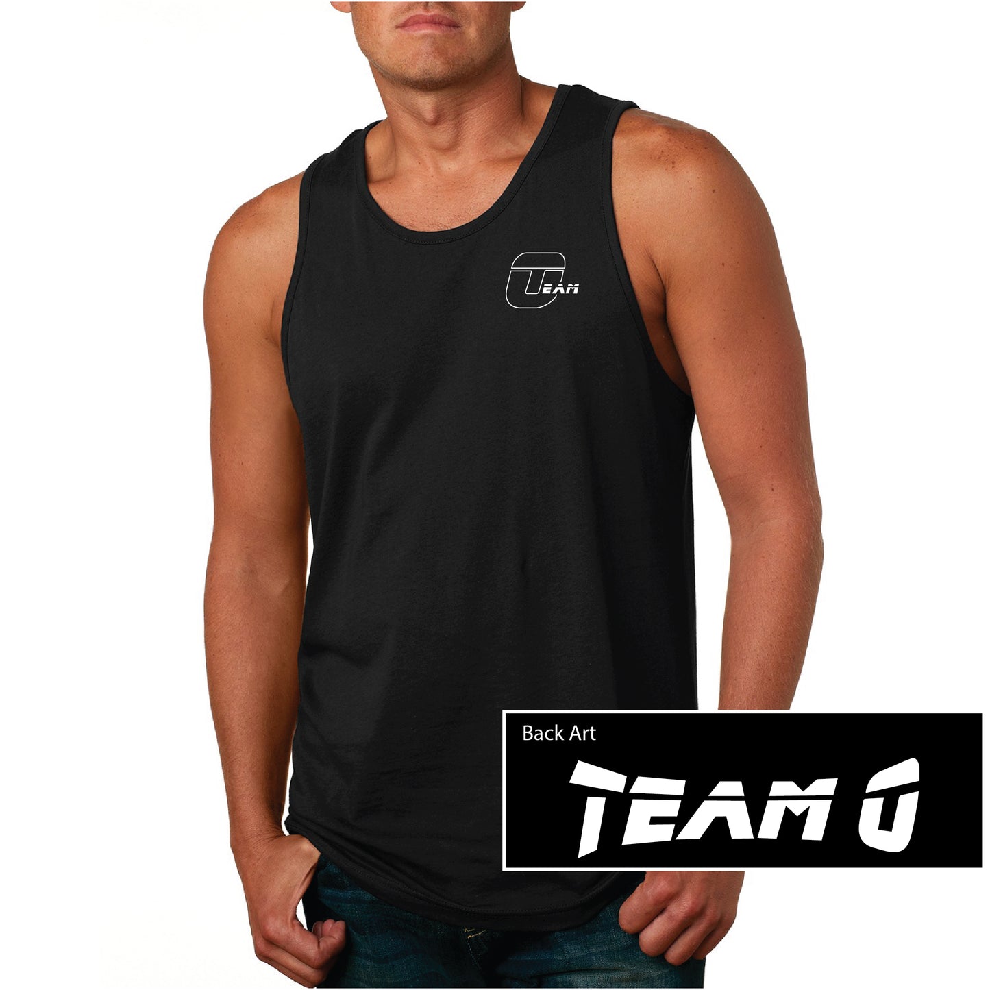 Camiseta de algodón para hombre Team O Next Level