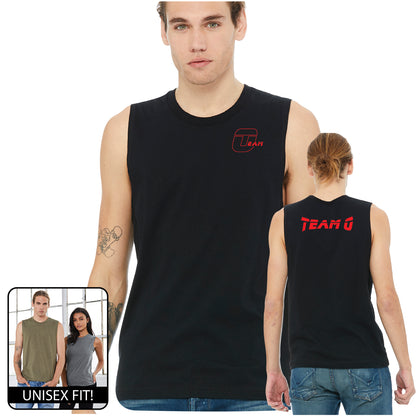 Team O Unisex Jersey Muscle Tank