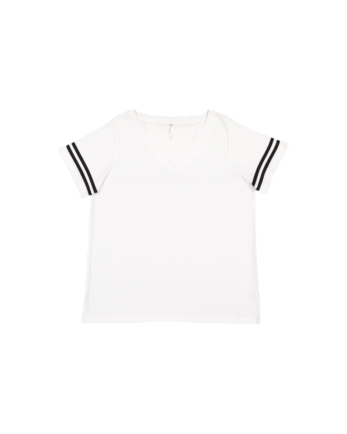 Women's Curvy Football T-Shirt