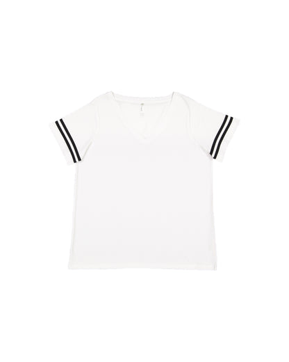 Camiseta de fútbol con curvas para mujer