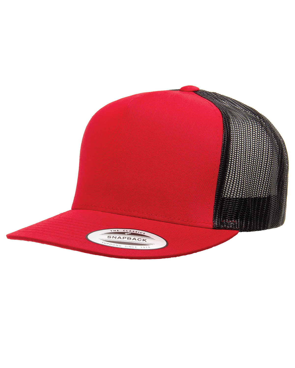 Yupoong Adult 5-Panel Classic Trucker Cap 6006