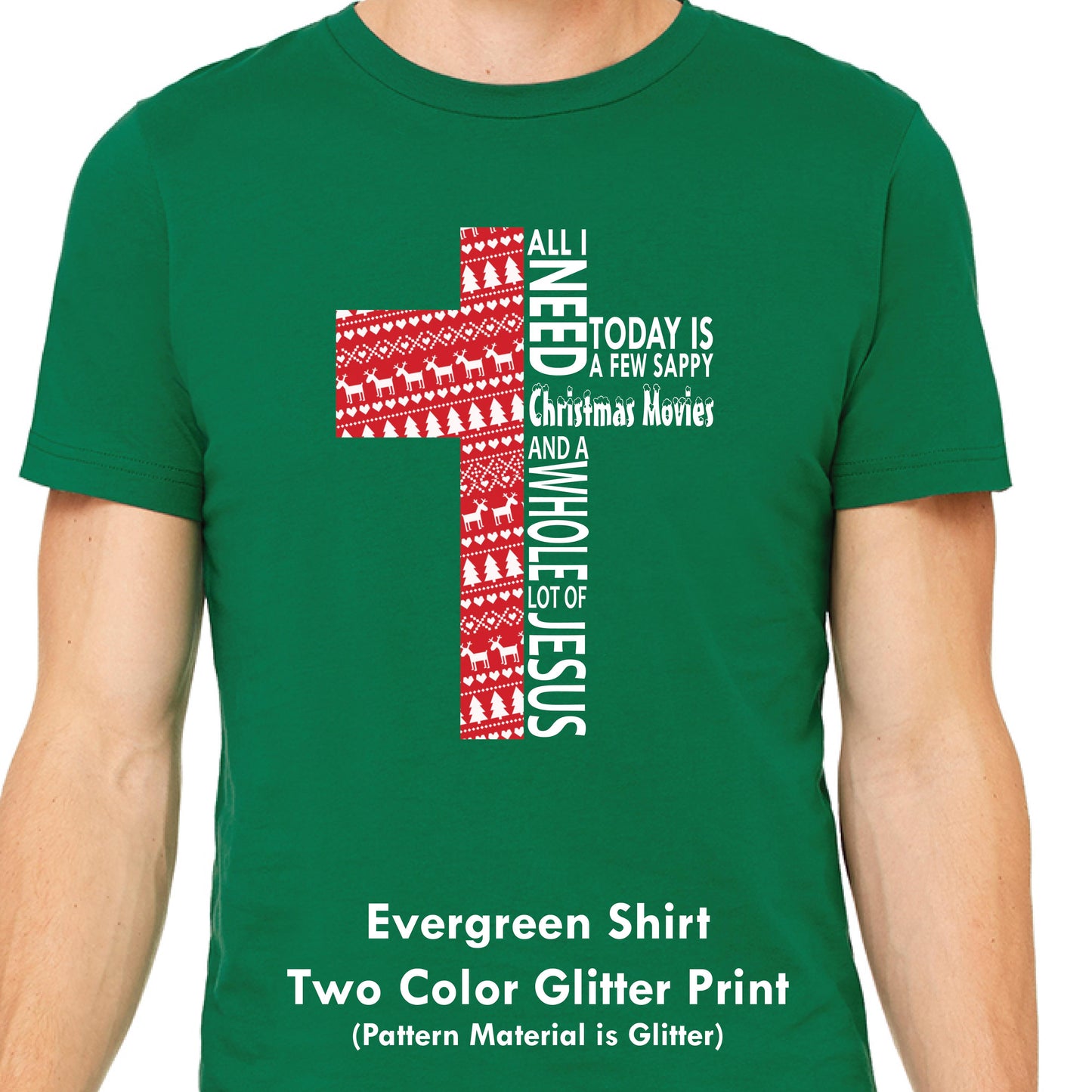 Christmas Movies & Jesus Unisex Premium T-Shirt