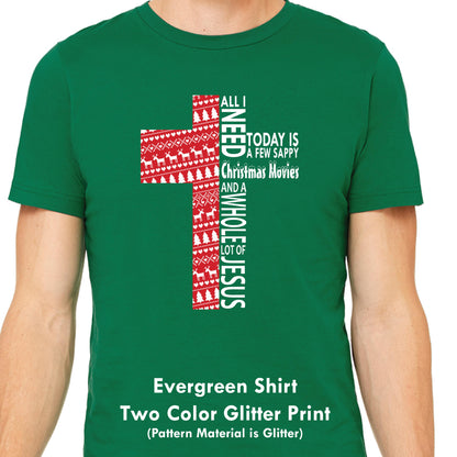 Christmas Movies & Jesus Unisex Premium T-Shirt