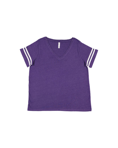 Camiseta de fútbol con curvas para mujer