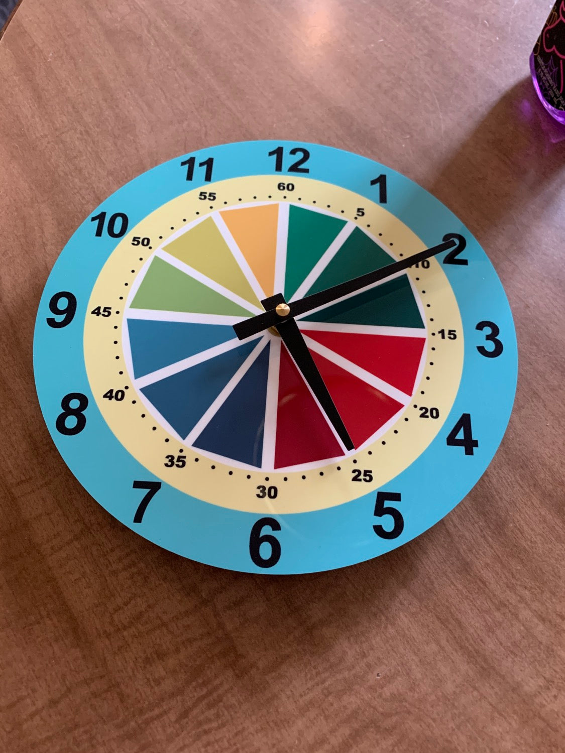 Personalized Clock - 8" Round Full Color