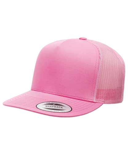 Yupoong Adult 5-Panel Classic Trucker Cap 6006