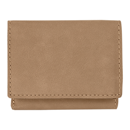 Billetera tríptica personalizada