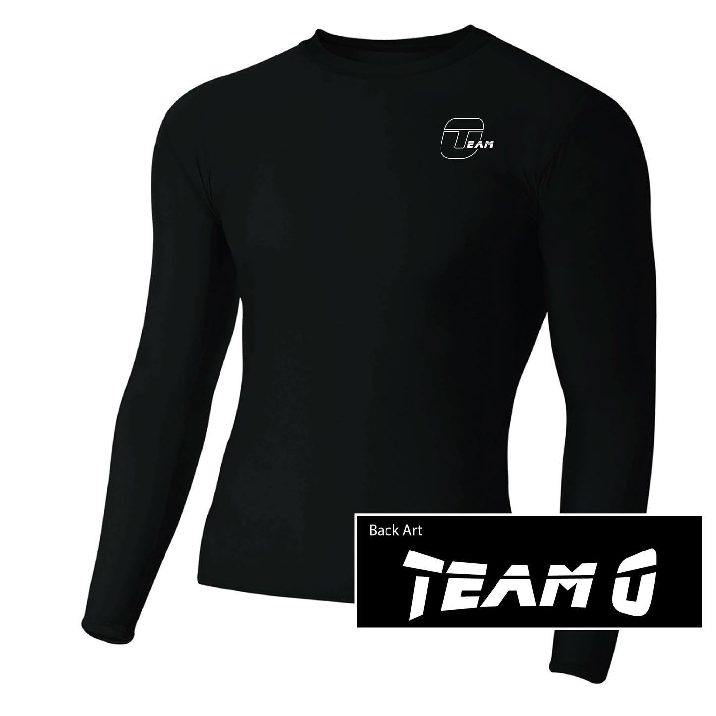 Team O A4 Adult Long Sleeve Compression T-Shirt