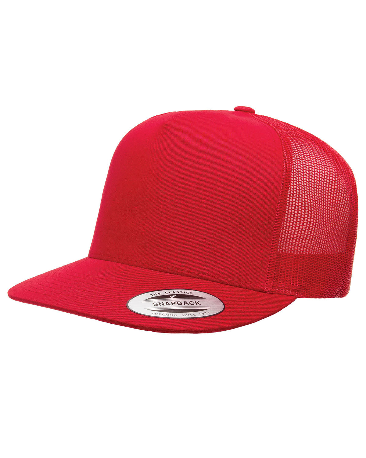 Yupoong Adult 5-Panel Classic Trucker Cap 6006