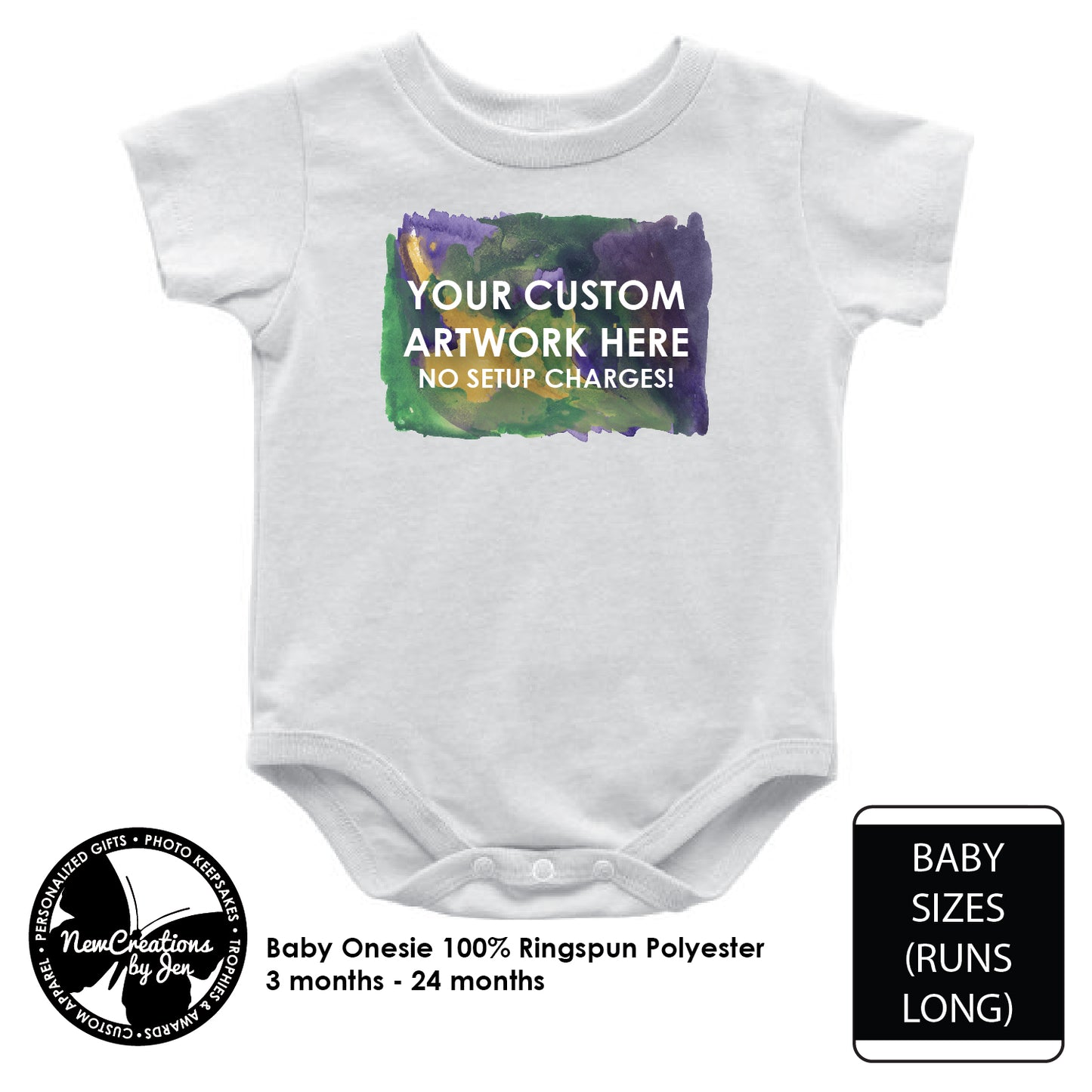 Full Color Tees & Onesies Lightweight - Babies & Kids