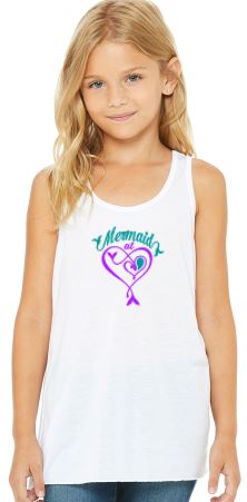 Girl's Flowy Racerback Tank