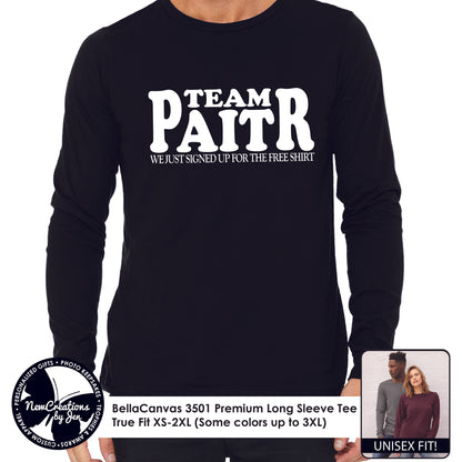 TWR TEAM PAITR - Unisex Premium Long Sleeve T-Shirt
