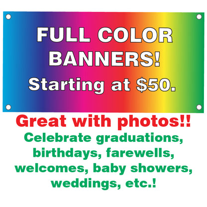 Full Color Banner